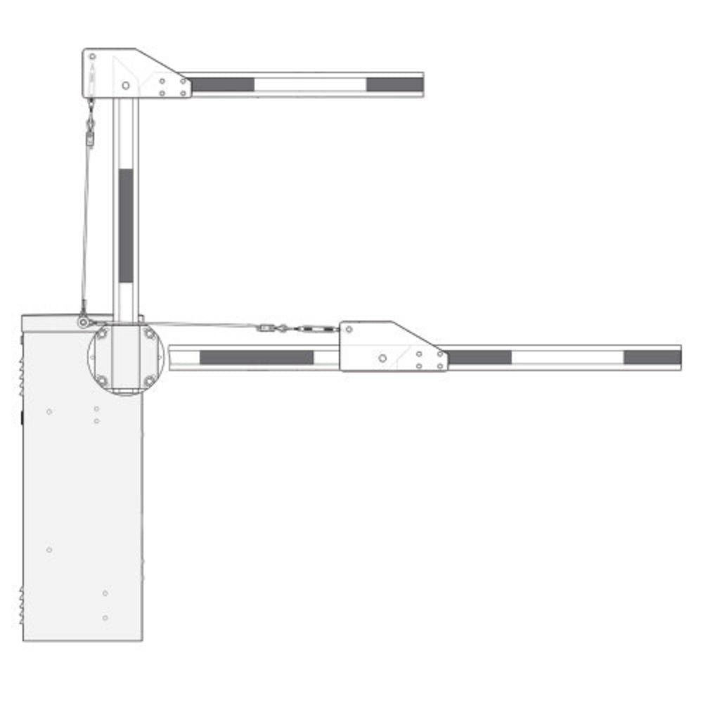 Doorking Folding Wood Arm Kit for 1601-080 Gate Operator 1601-384