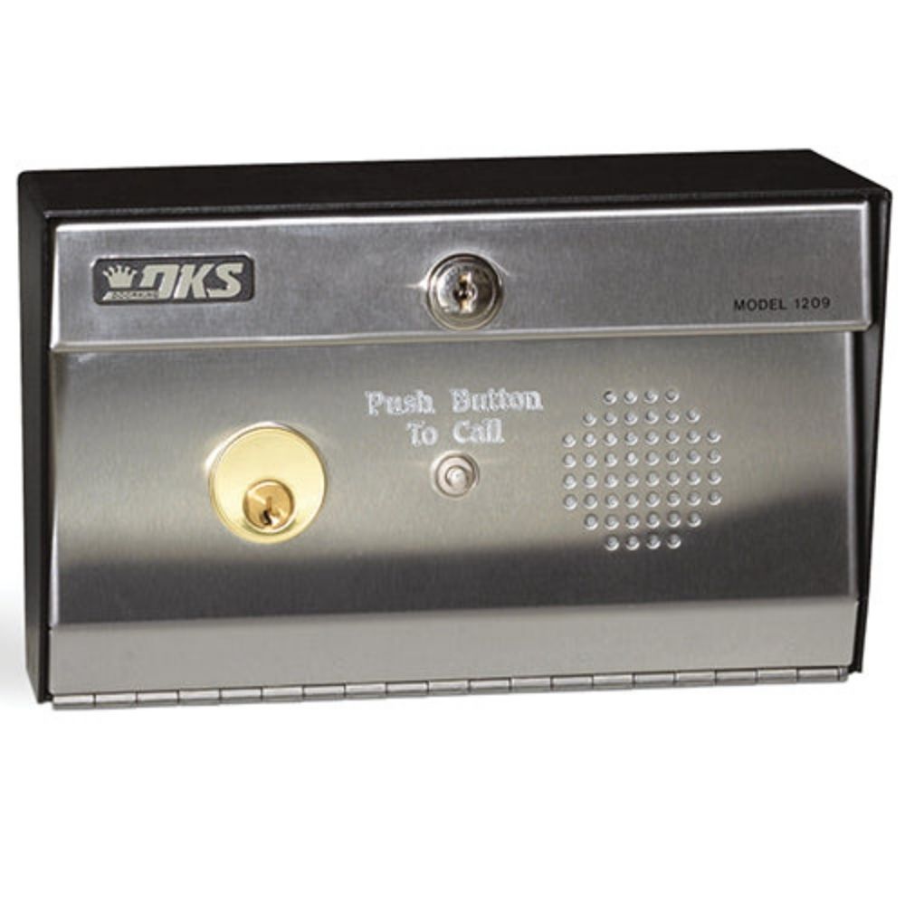 Doorking Switch Key with Intercom Surface Mount 1209-080