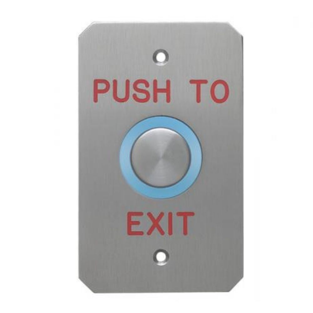 Doorking Vandal Resistant Request to Exit Button 1211-090