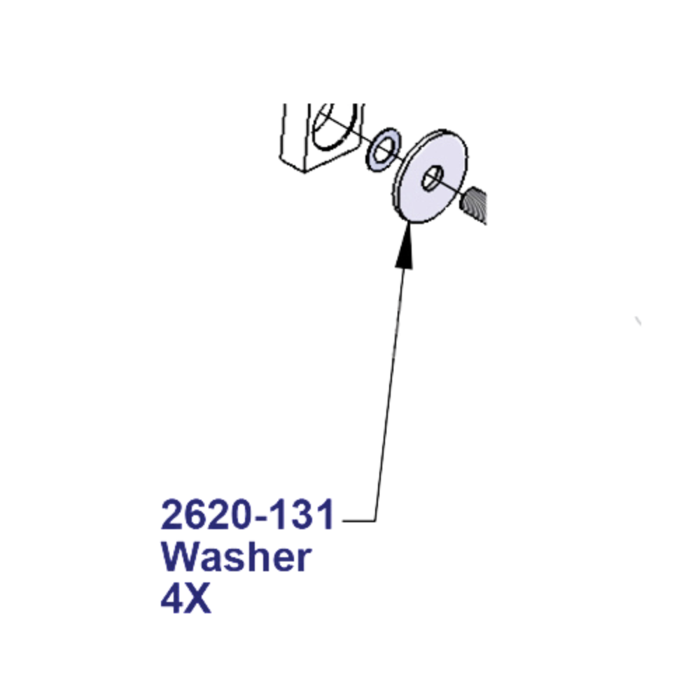 Doorking Washer 2620-131 | All Security Equipment