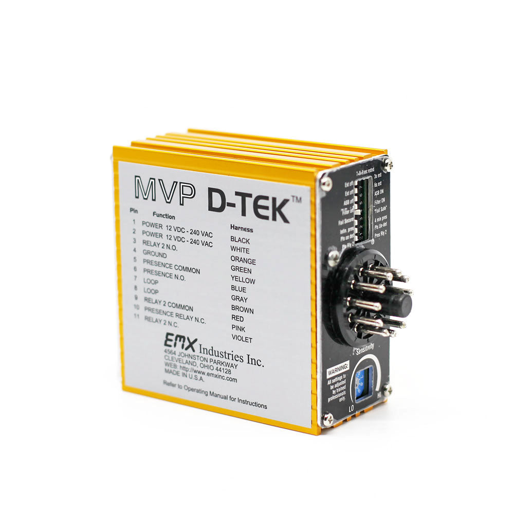 EMX Multi-Voltage Loop Detector MVP-D-TEK | All Security Equipment