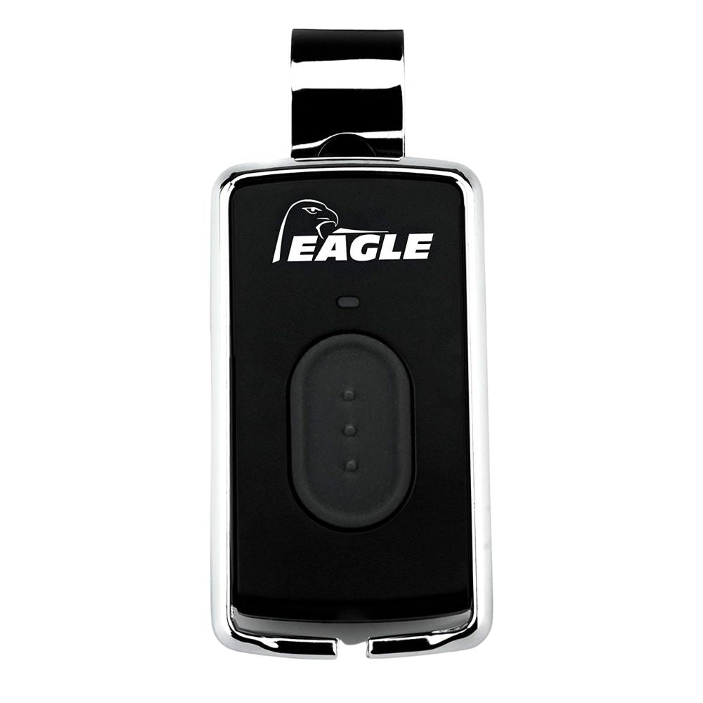 Eagle Access Control 1 Button Chrome Series Visor Transmitter EG642