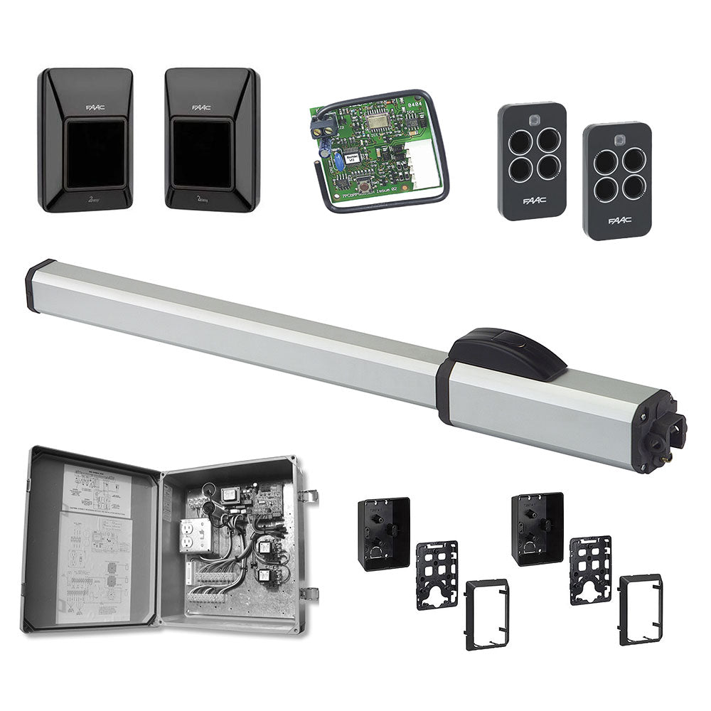 FAAC 422 CBAC Hydraulic Swing Gate Operator (Standard Single Kit) | All Security Equipment