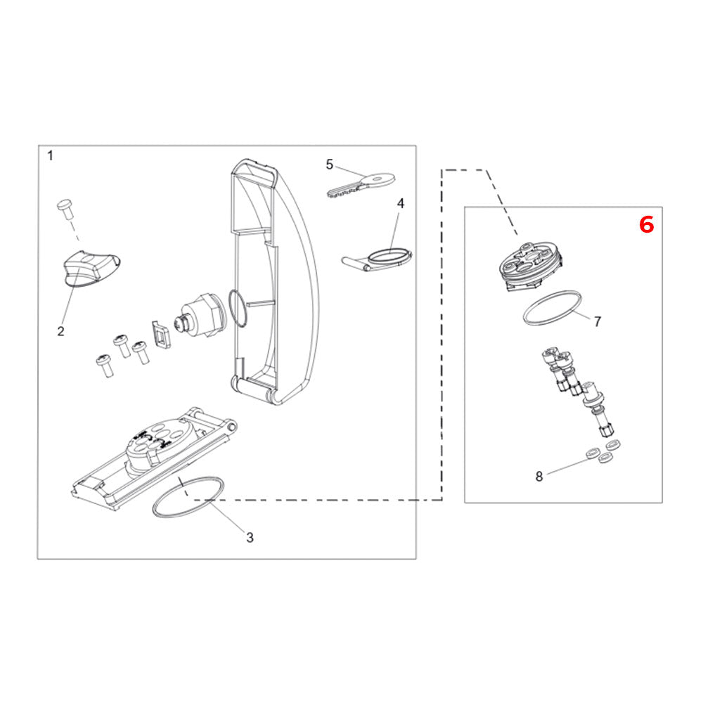 FAAC Manual Release Kit 490326 | All Security Equipment