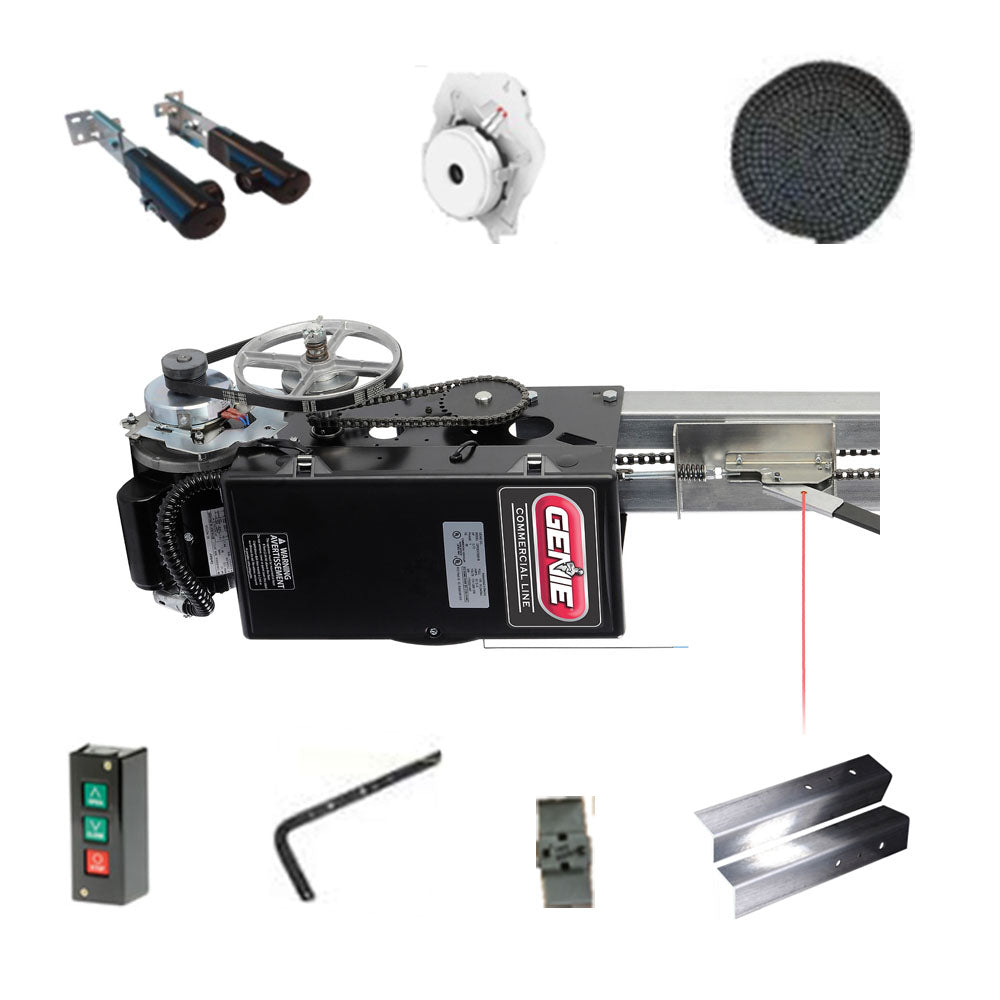 Genie GCL-T Standard Duty Trolley 1/2HP, 1 Ph | All Security Equipment