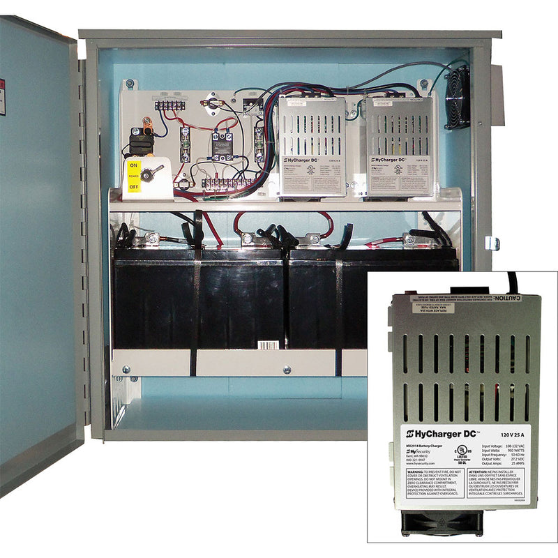 HySecurity DC Power Supply with HyCharger DC | All Security Equipment