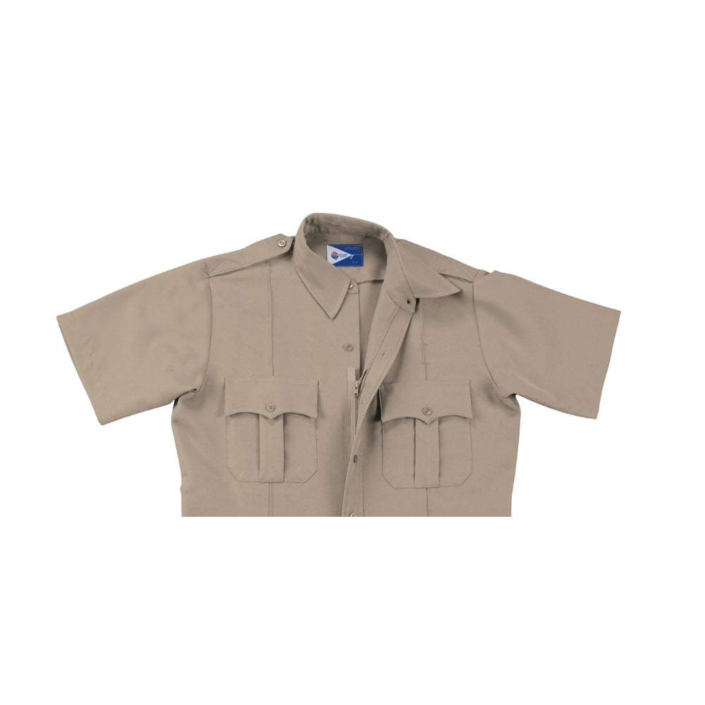Liberty Uniform - S/S Police Shirt (Silver Tan) | LIB-767MTN