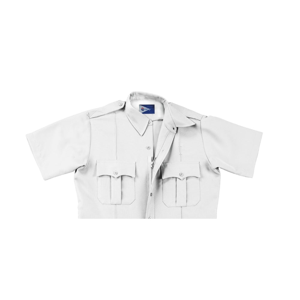 Liberty Uniform S/S Police Shirt (White) | LIB-767MWH
