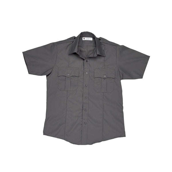 Liberty Uniform S/S police shirt, 100% polyester (Nickel Grey