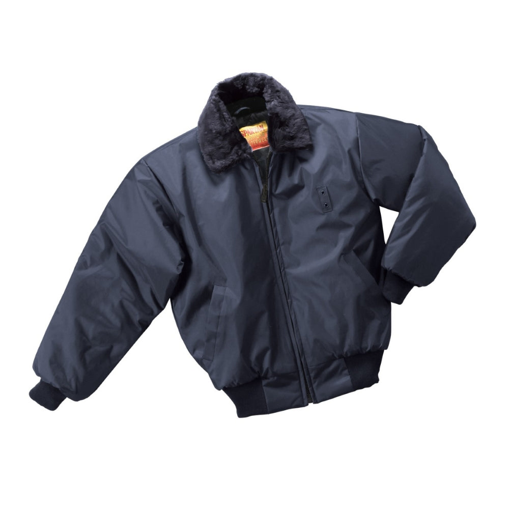Liberty Uniform- Security Bomber Jacket (Navy Blue) - LIB-505MNV