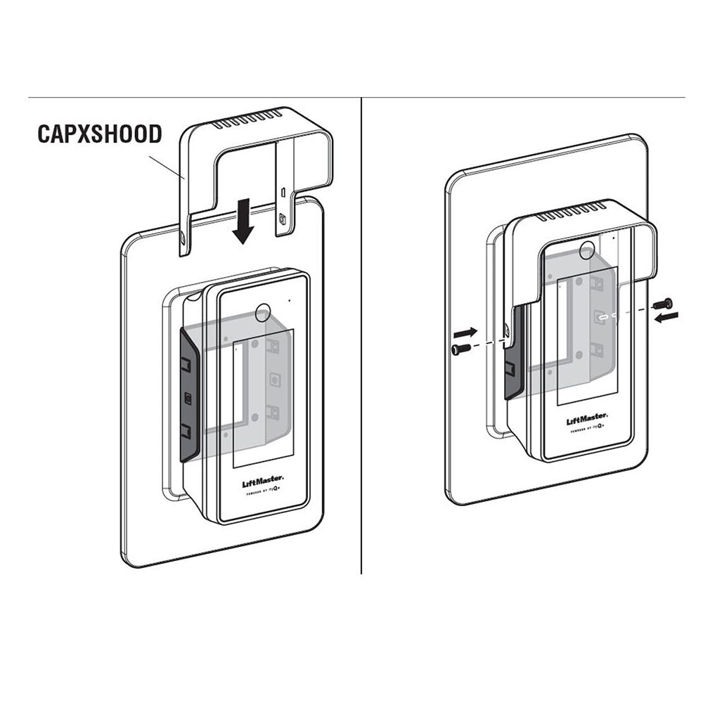 LiftMaster Sun Hood for CAPXS Telephone Entry System CAPXSHOOD | All Security Equipment