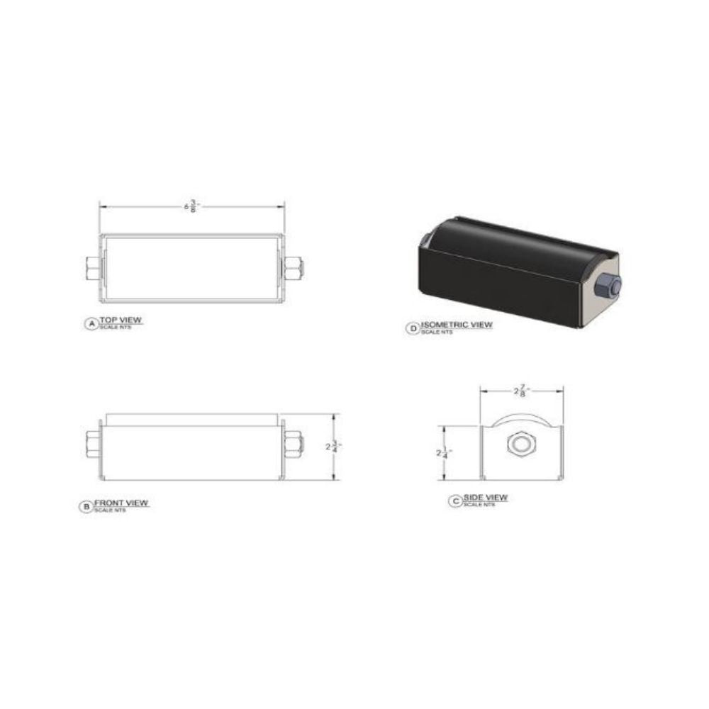 LiftMaster Guide Roller Adjustable Guide Roll Bracket 2241GRB