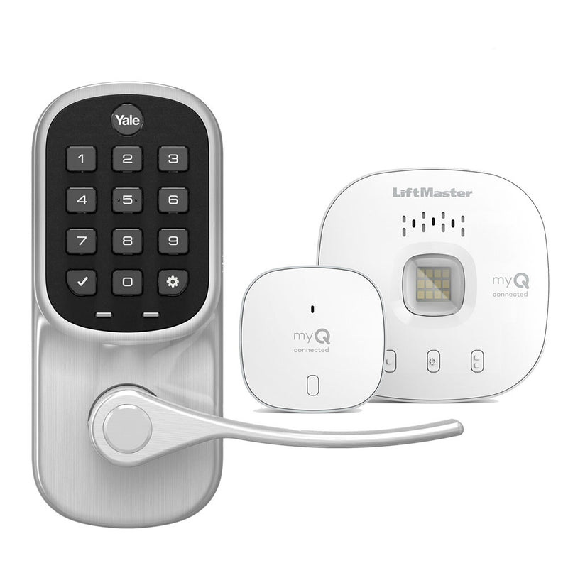 Yale LiftMaster Smart Keypad Lever Lock | LMLEVPACK-SN