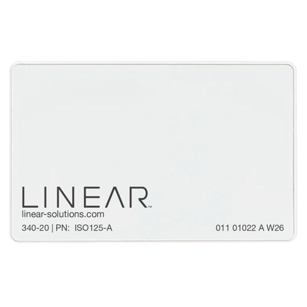 Linear Credential ISO Card 125 kHz ISO125-H | All Security Equipment