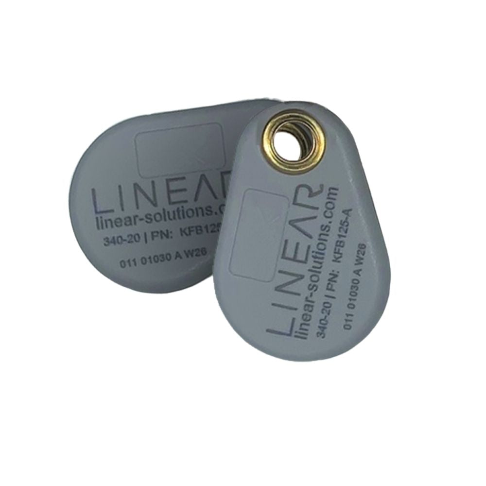 Linear Credential Keyfob 125 kHz, AWID KFB125-A | All Security Equipment