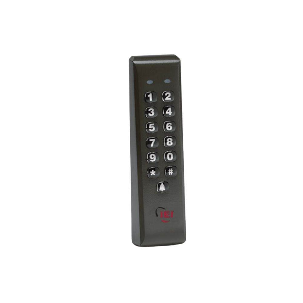 Linear Indoor and Outdoor Mullion-mount Weather Resistant Keypad