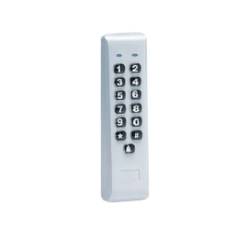 Linear Indoor and Outdoor Mullion-mount Weather Resistant Keypad