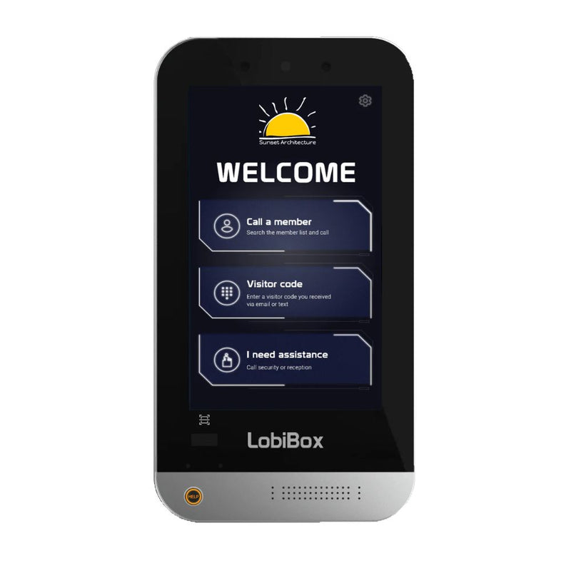 LobiBox Outdoor Visitor Unit LB‐VUOD1117W