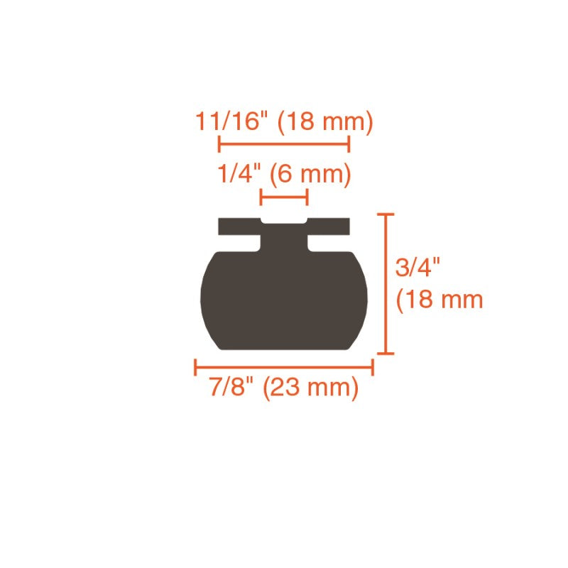 Miller Edge Slide Gate Sensing Edge Monitored 5ft with Mounting Channel | MLE-MG110-K10-2E-05-T2