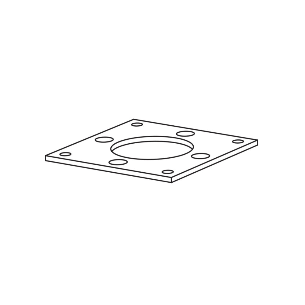 Nice 10038315 Post Mount Plate Bracket for 3501 | All Security Equipment