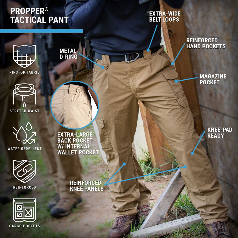Propper Men’s Lightweight Tactical Pants F5252 (Charcoal)