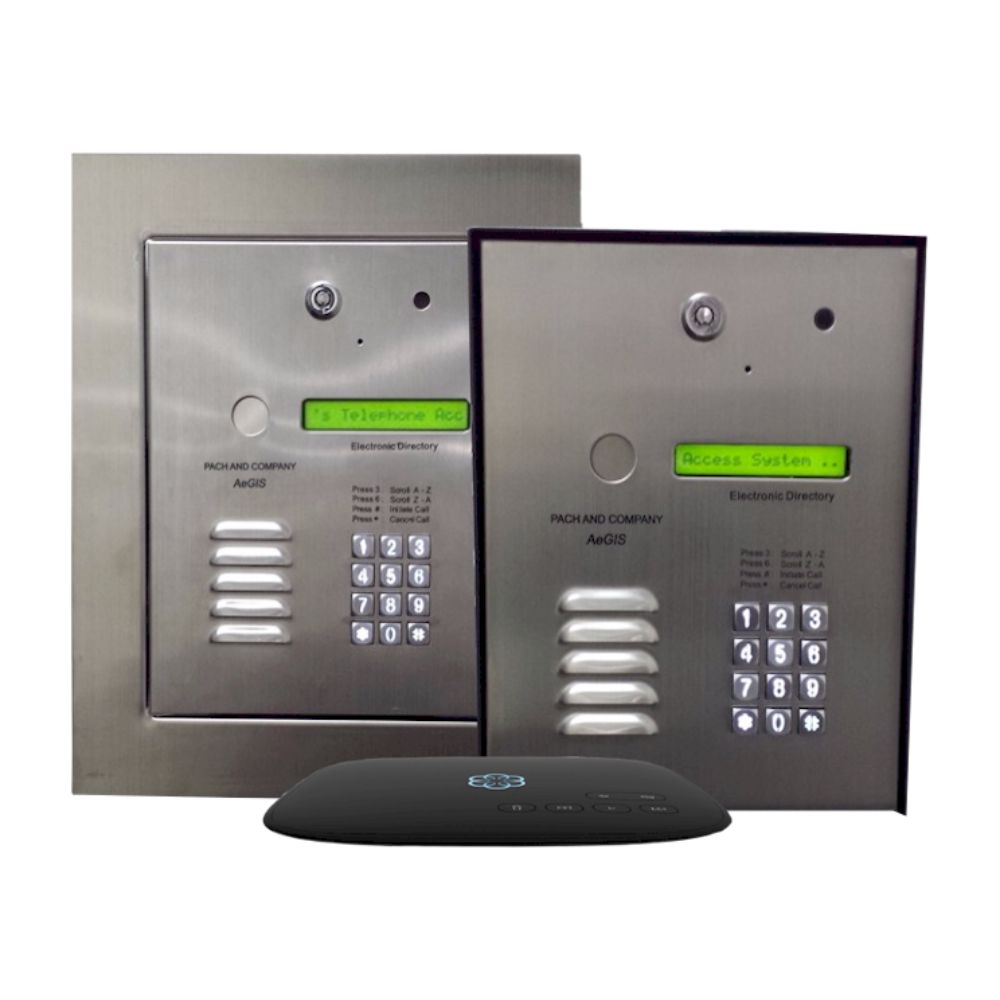 Pach & Company Residential Intercom 250 Tenants Full-Flush Q7000VOIPFF