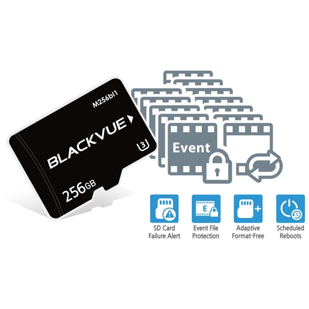 BlackVue DR590X-2CH Front/Rear Dash Cam with 32GB microSD Card