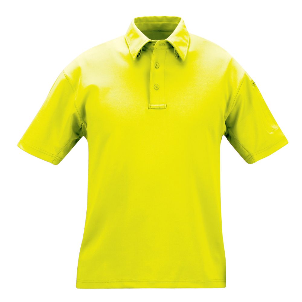 Propper I.C.E. Men's Performance Polo Short Sleeve F5341 Hi-Viz Yellow