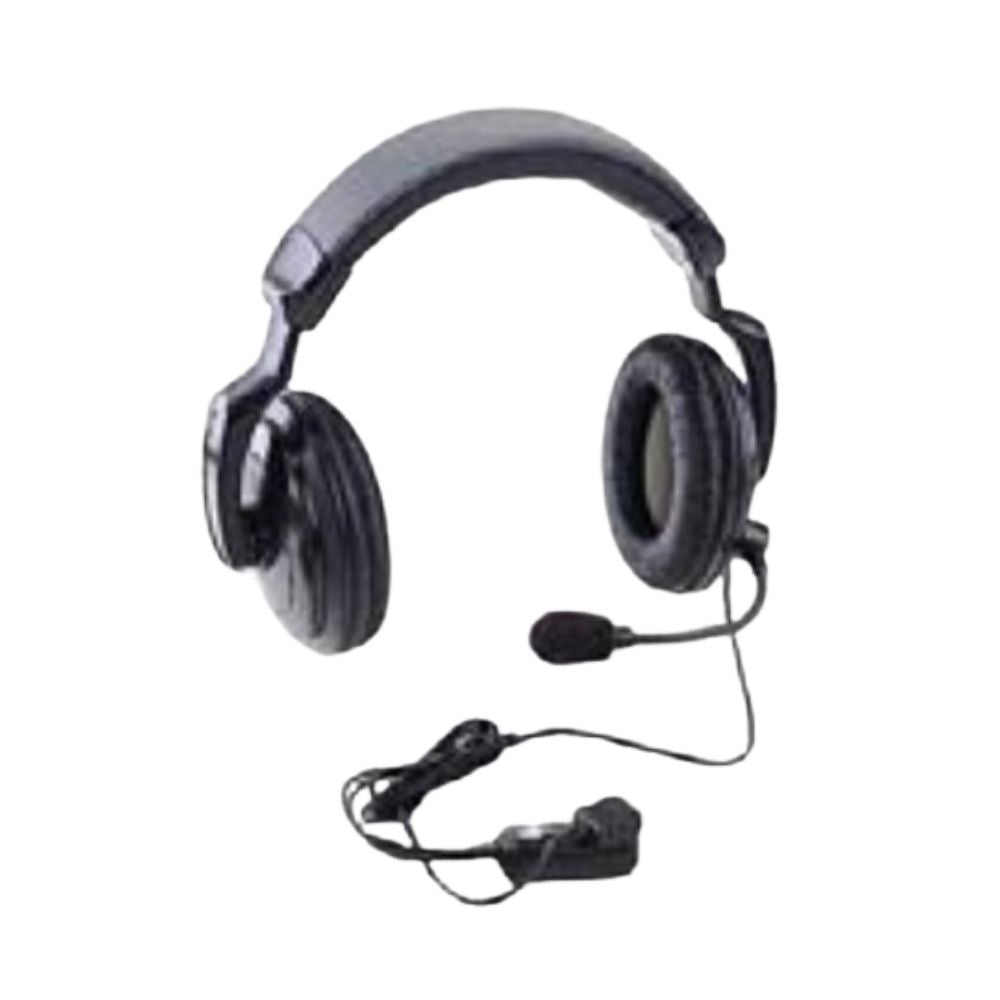 Ritron Dual Ear Headset w/ In-line PTT RHD-4X | All Security Equipment