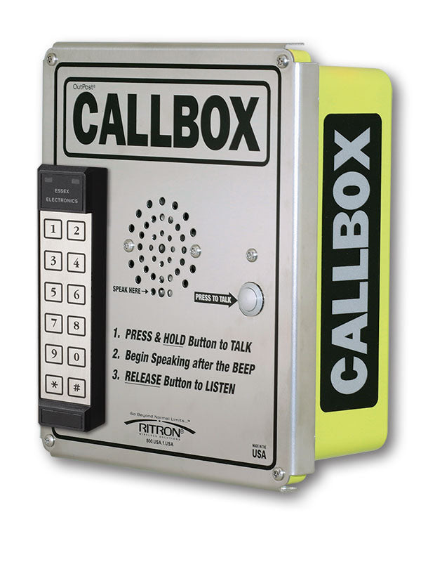 Ritron XT Series Callbox with Entry Keypad | All Security Equipment