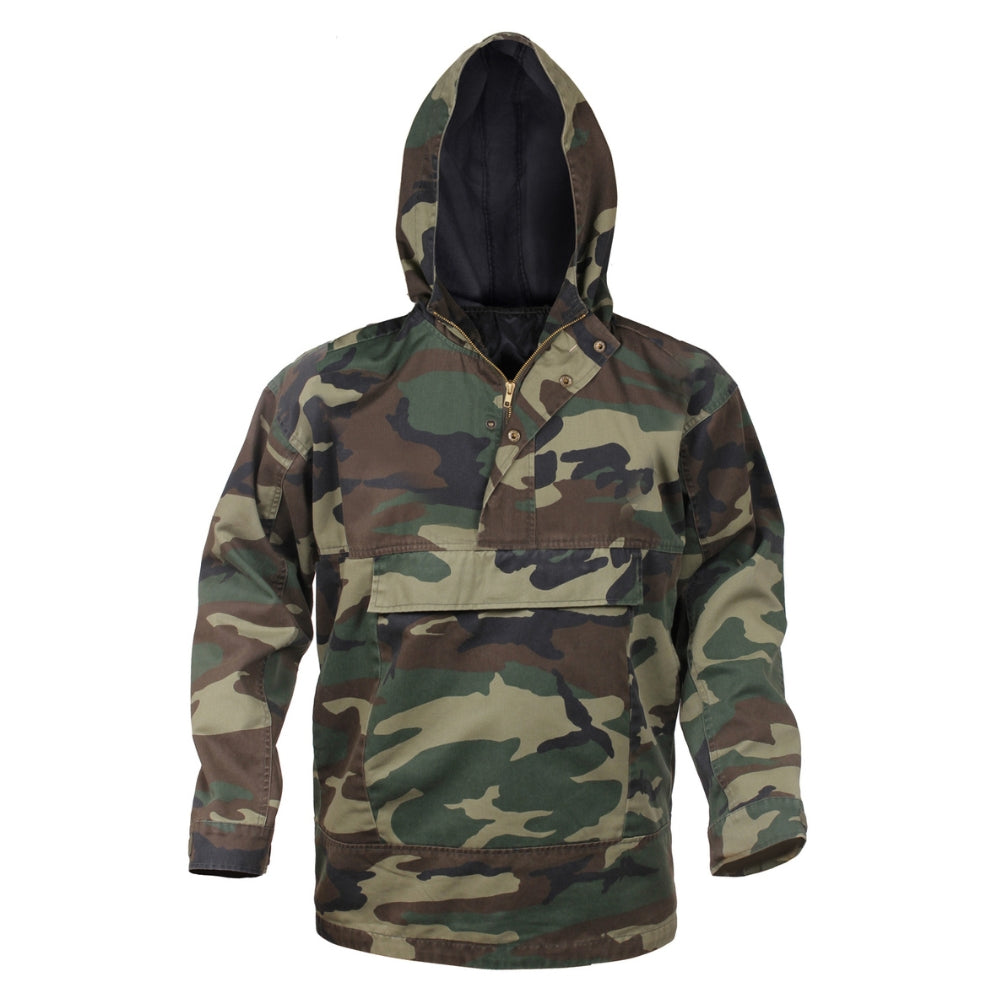 Rothco Anorak Parka (Woodland Camo) | All Security Equipment - 1