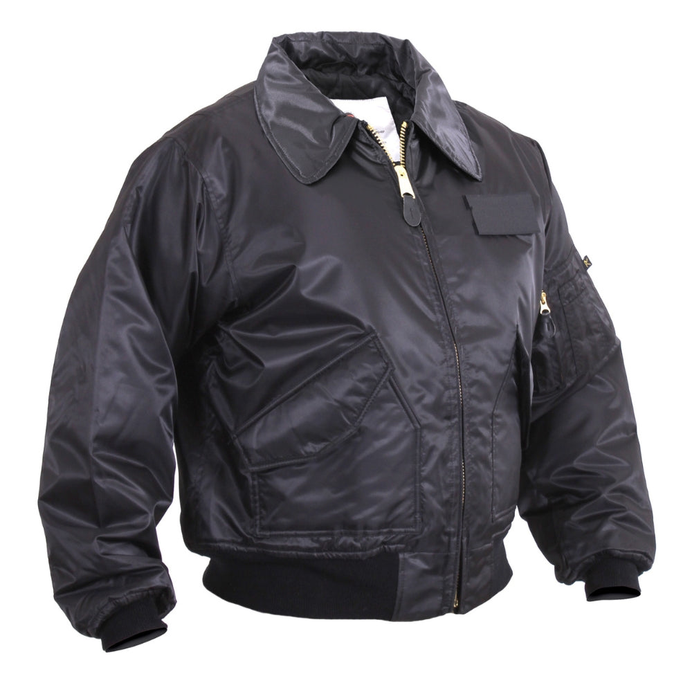 Rothco CWU-45P Flight Jacket (Black) | All Security Equipment - 3