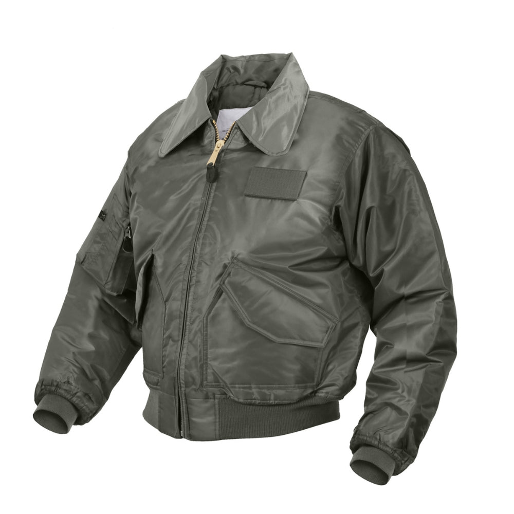Rothco CWU-45P Flight Jacket (Sage Green) | All Security Equipment- 2