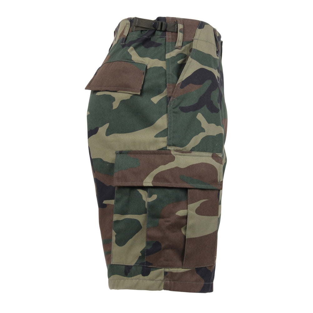 Rothco Camo BDU Shorts (Woodland Camo) | All Security Equipment - 4