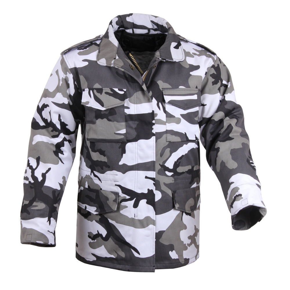 Rothco Camo M-65 Field Jacket (City Camo) | All Security Equipment