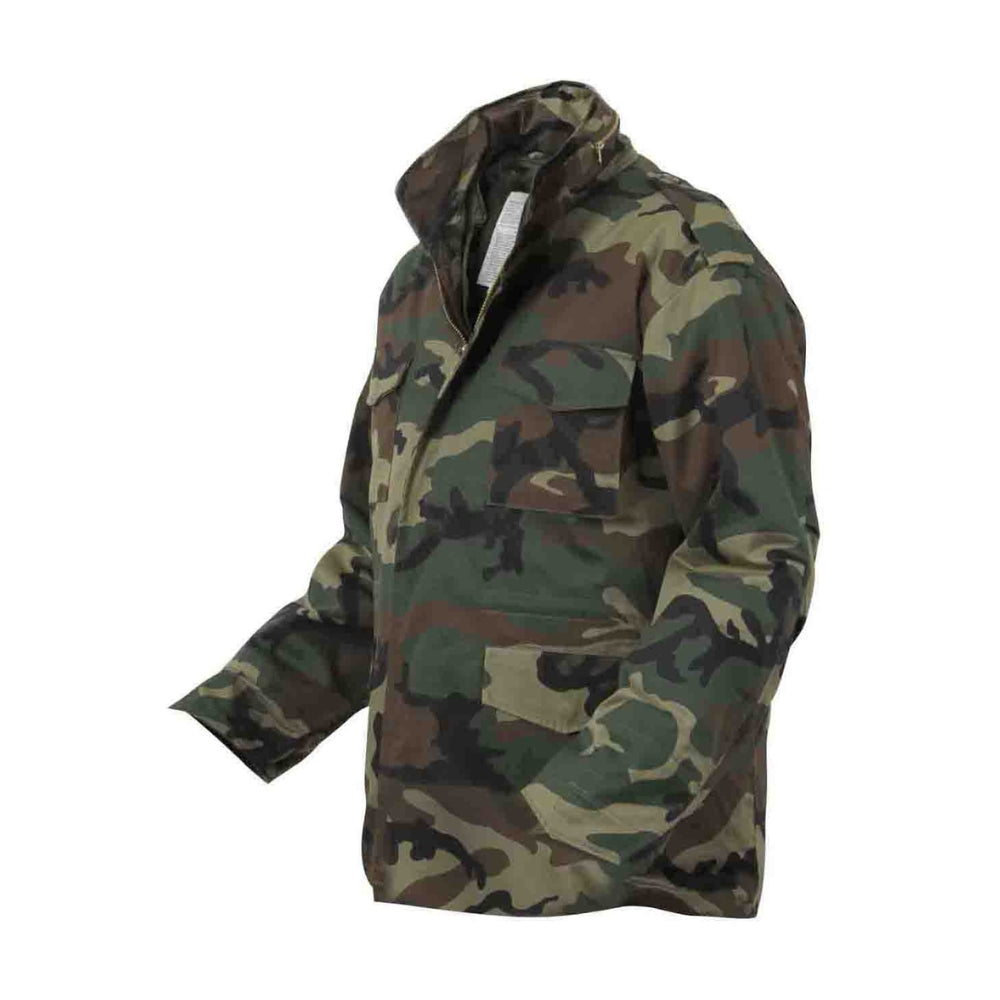 Rothco Camo M-65 Field Jacket (Woodland Camo)