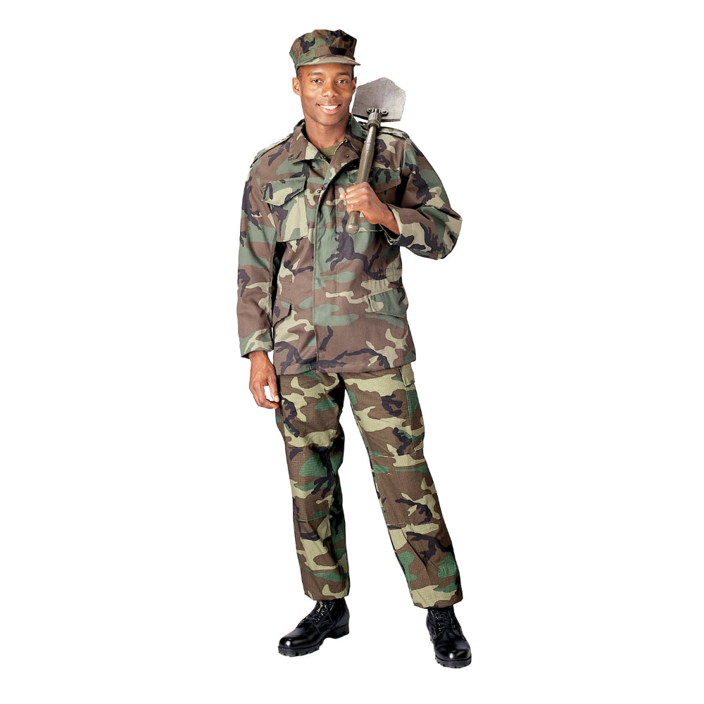 Rothco Camo M-65 Field Jacket (Woodland Camo)