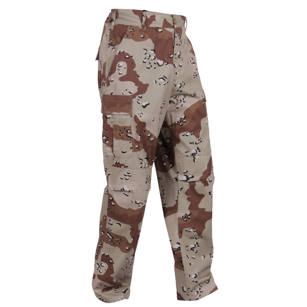 Rothco Camo Tactical BDU Pants Regular Inseam (6-Color Desert Camo)