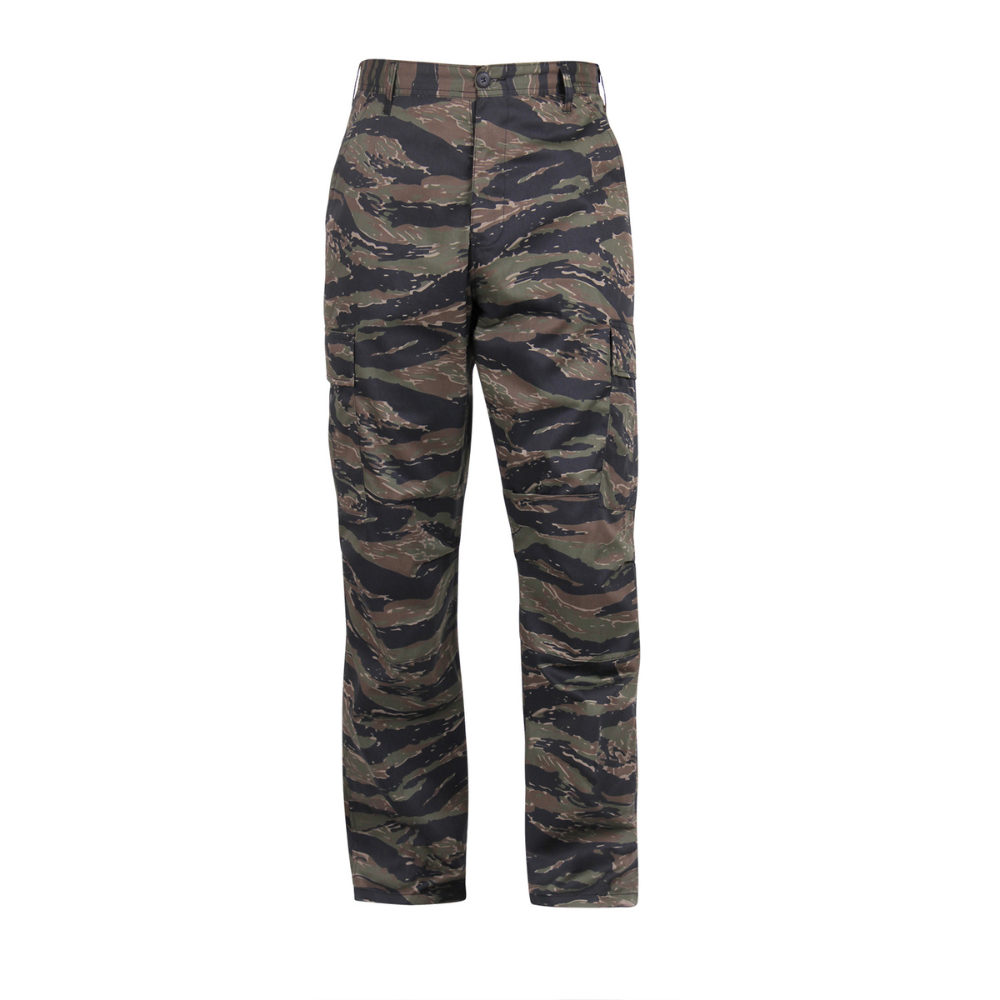 Rothco Camo Tactical BDU Pants Regular Inseam (Tiger Stripe Camo) - 1