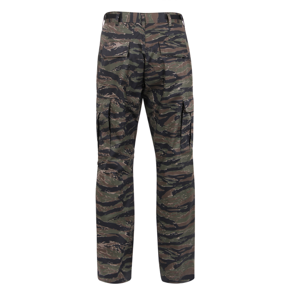 Rothco Camo Tactical BDU Pants Regular Inseam (Tiger Stripe Camo) - 2