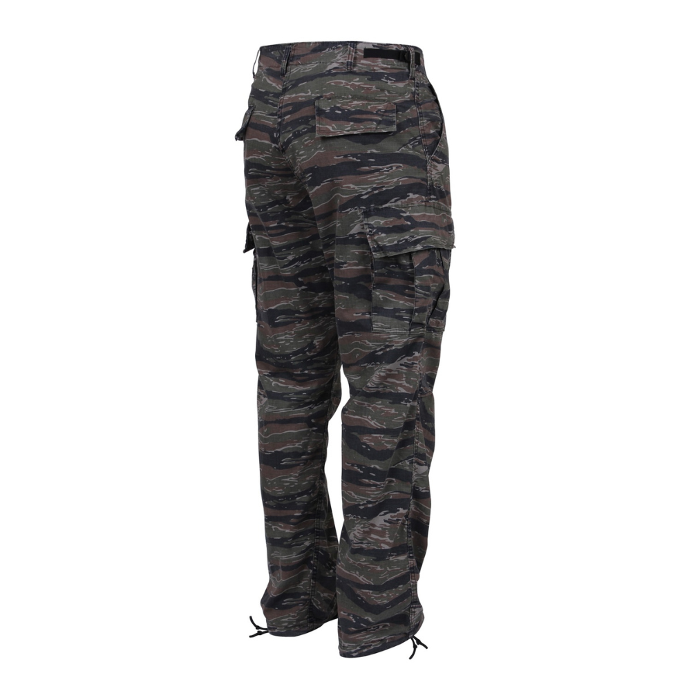 Rothco Camo Tactical BDU Pants Regular Inseam (Tiger Stripe Camo) - 5