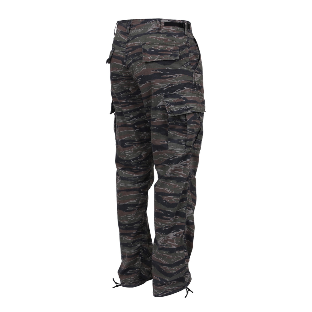Rothco Camo Tactical BDU Pants Tiger Stripe Camo XL Long