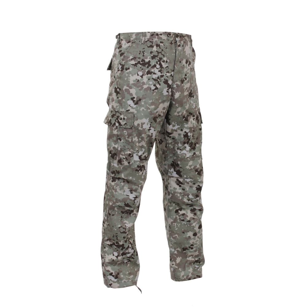 Rothco Camo Tactical BDU Pants Regular Inseam (Total Terrain Camo)