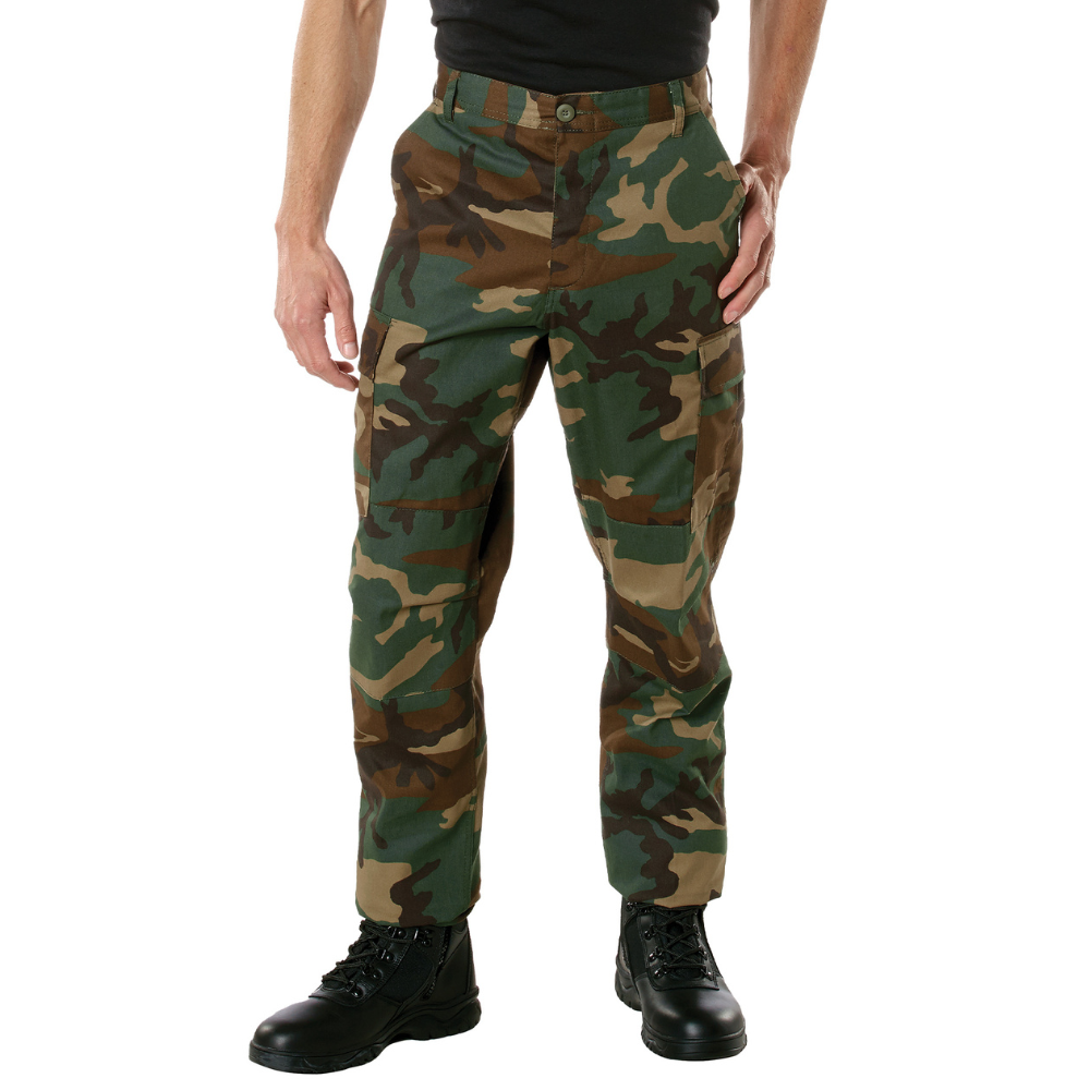 M65 Trouser Army Woodland Camo Original Ripstop Camouflage Light - Foto 12