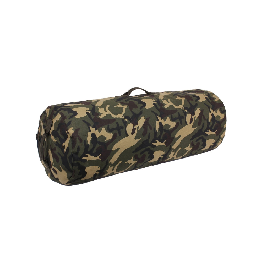 Rothco Canvas Duffle Bag With Side Zipper | All Security Equipment - 6