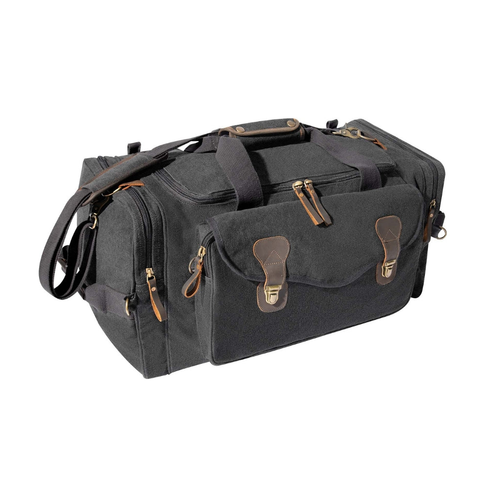 Rothco Canvas Long Weekend Bag | All Security Equipment- 13