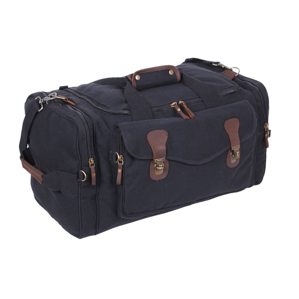 Rothco Canvas Long Weekend Bag | All Security Equipment - 3