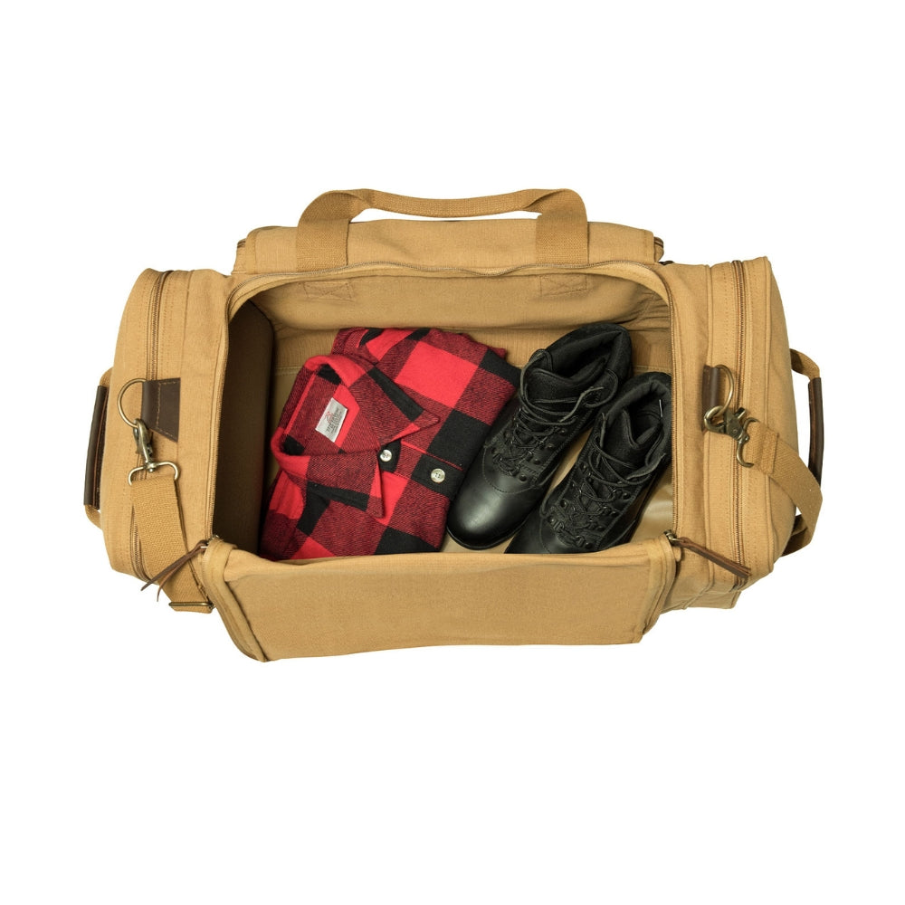 Rothco Canvas Long Weekend Bag | All Security Equipment - 8