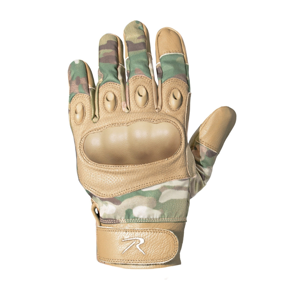 Rothco Carbon Fiber Hard Knuckle Cut/Fire Resistant Gloves (MultiCam) - 3