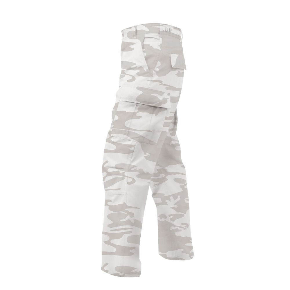 Rothco Color Camo Tactical BDU Pants (White Camo)